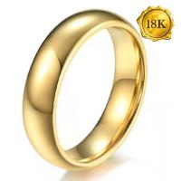 NEW! 18KT SOLID GOLD RING BAND