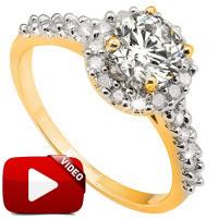 LIMITED ITEM ! 1.02 CT GENUINE DIAMOND SOLITAIRE 10KT SOLID GOLD ENGAGEMENT RING
