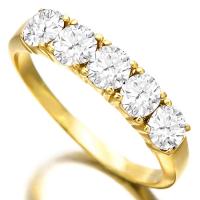 4/5 CT GENUINE DIAMOND 14KT SOLID GOLD WEDDING RING