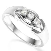 RING SIZE 4.50 ! FINE JEWELRY 1/4 CT DIAMOND (VS) 14KT SOLID GOLD ENGAGEMENT RINg