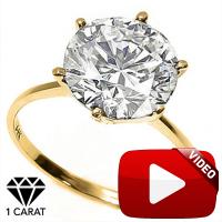 1.00 CT GENUINE DIAMOND SOLITAIRE 14KT SOLID GOLD ENGAGEMENT RING