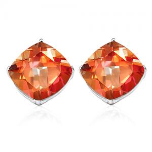1.71 CT AZOTIC GEMSTONE 10KT SOLID GOLD EARRINGS STUD