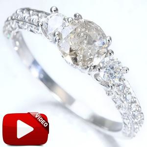 LIMITED ITEM ! 1.18 CT GENUINE DIAMOND 10KT SOLID GOLD ENGAGEMENT RING