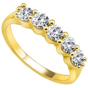 VVS CLARITY ! 1.00 CT DIAMOND MOISSANITE 10KT SOLID GOLD ENGAGEMENT RING