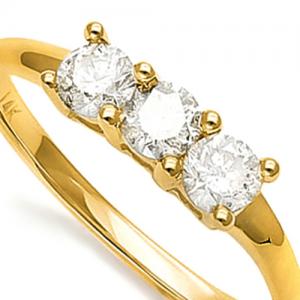 1/3 CT DIAMOND 14KT SOLID GOLD WEDDING RING