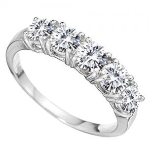 VVS CLARITY ! 1.20 CT DIAMOND MOISSANITE 14KT SOLID GOLD ENGAGEMENT RING